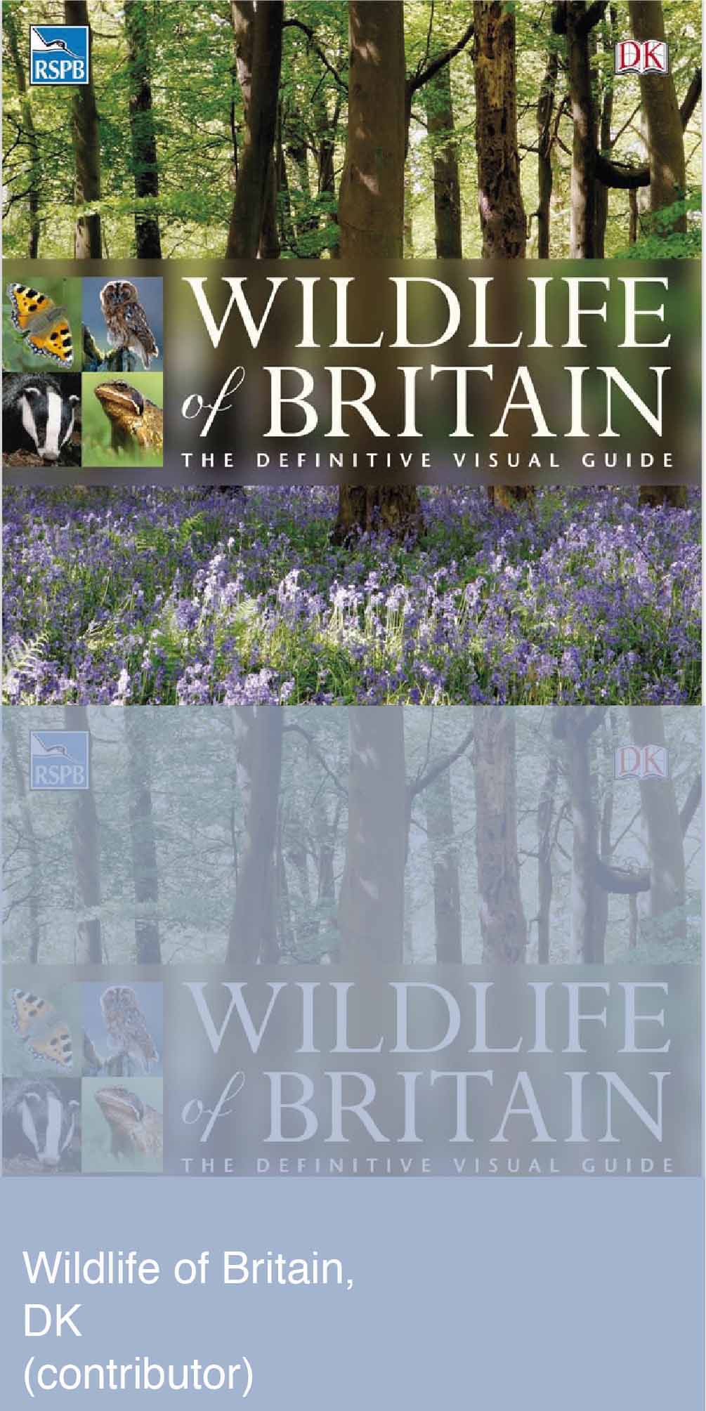 RSPB Wildlife of Britain Book Cover